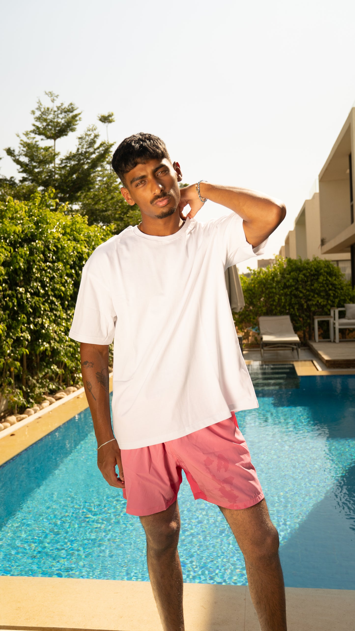 Hot Pink Swim Shorts