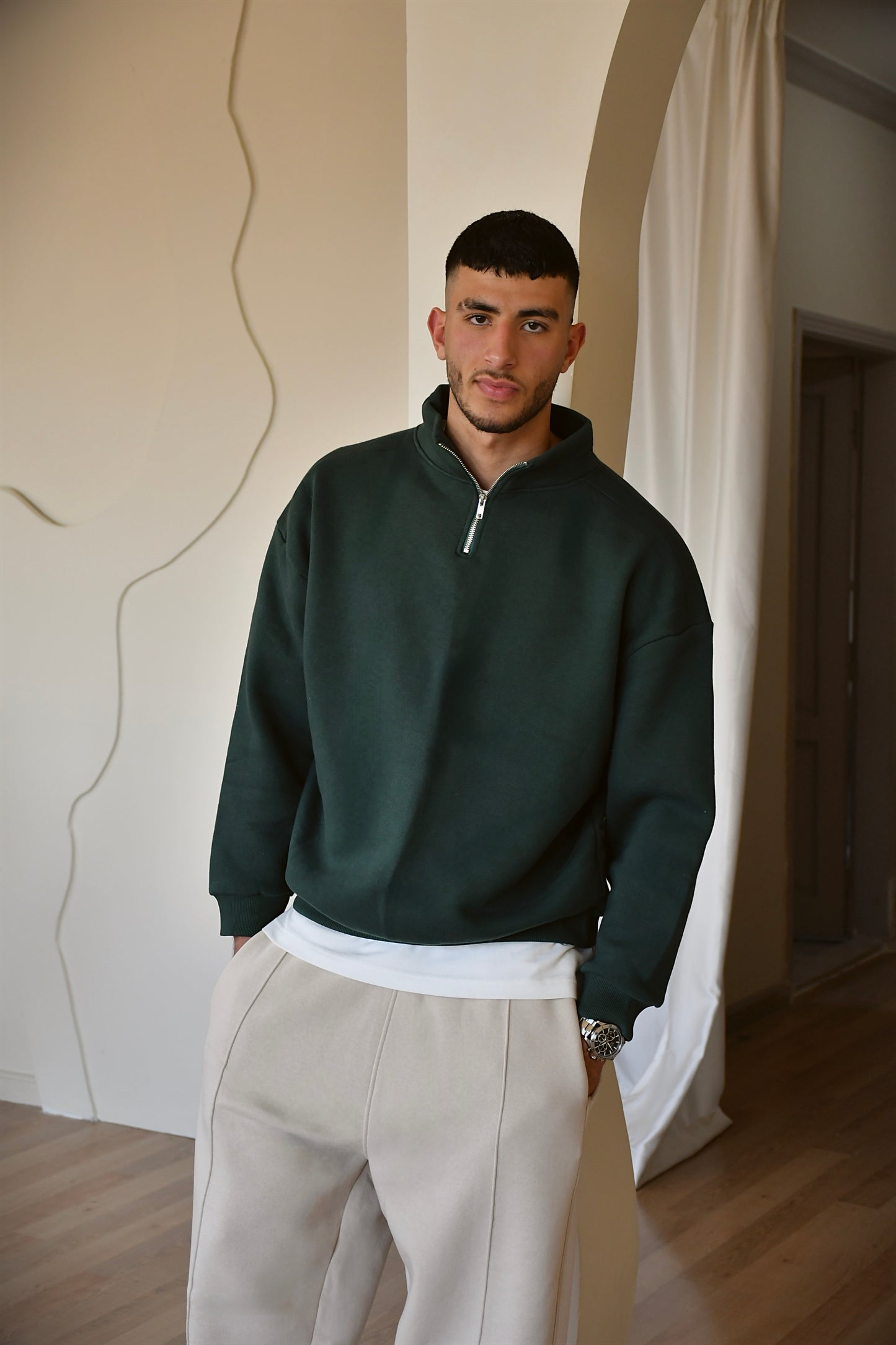 Quarter Zipper