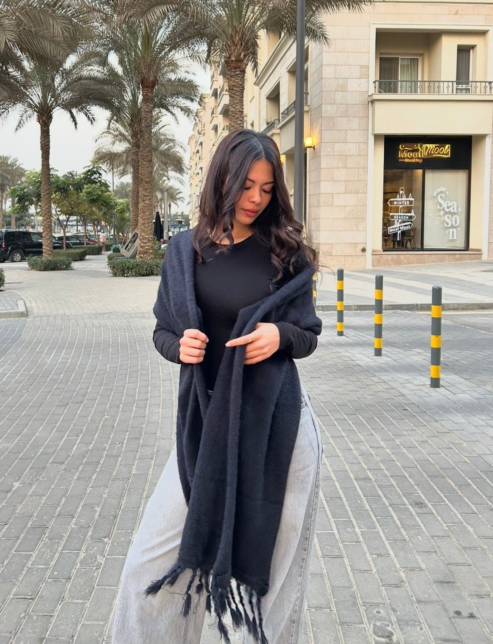 Black Scarf