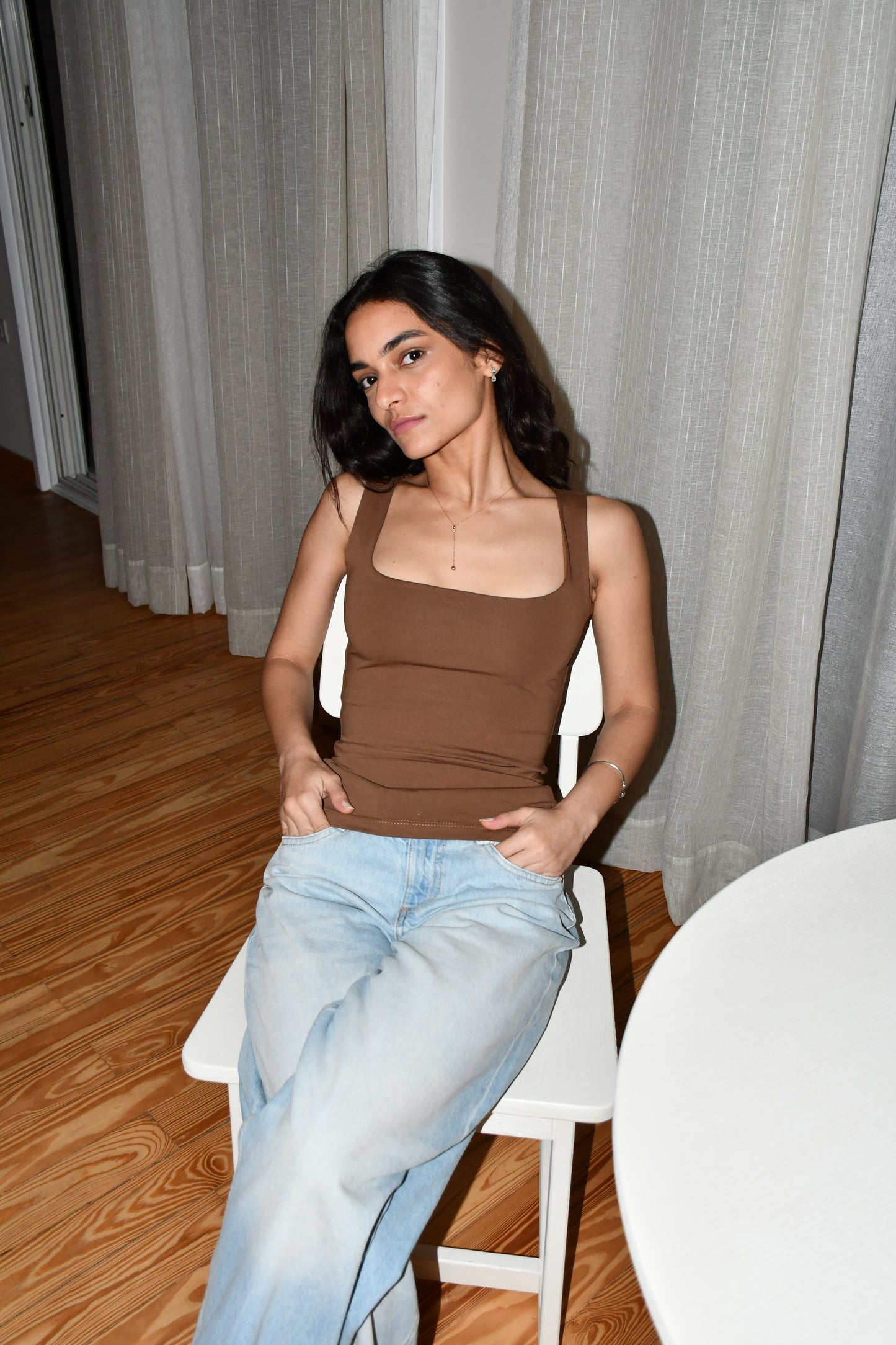 Square Neck Top
