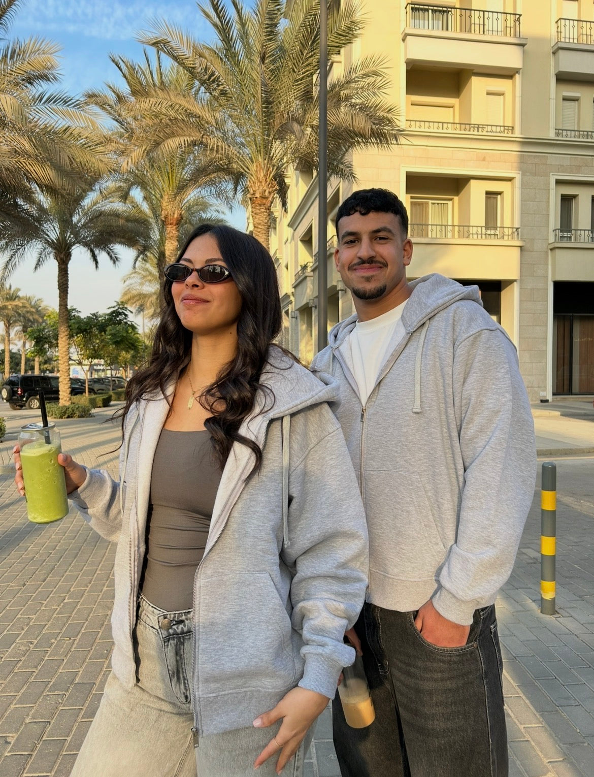 Grey Oversized Jacket for Men