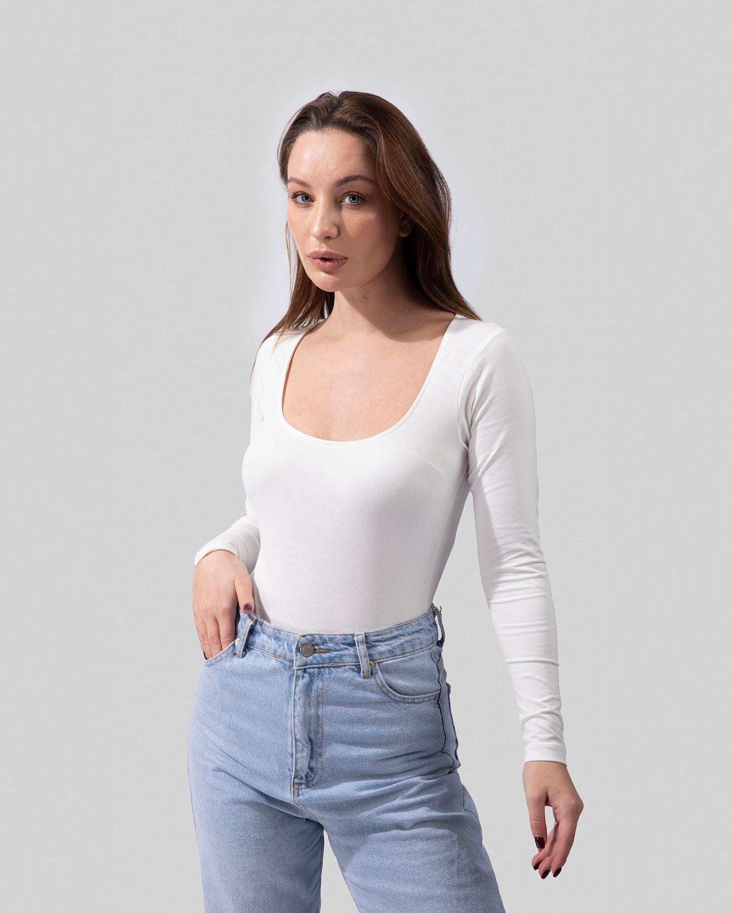 Square Neck Bodysuit