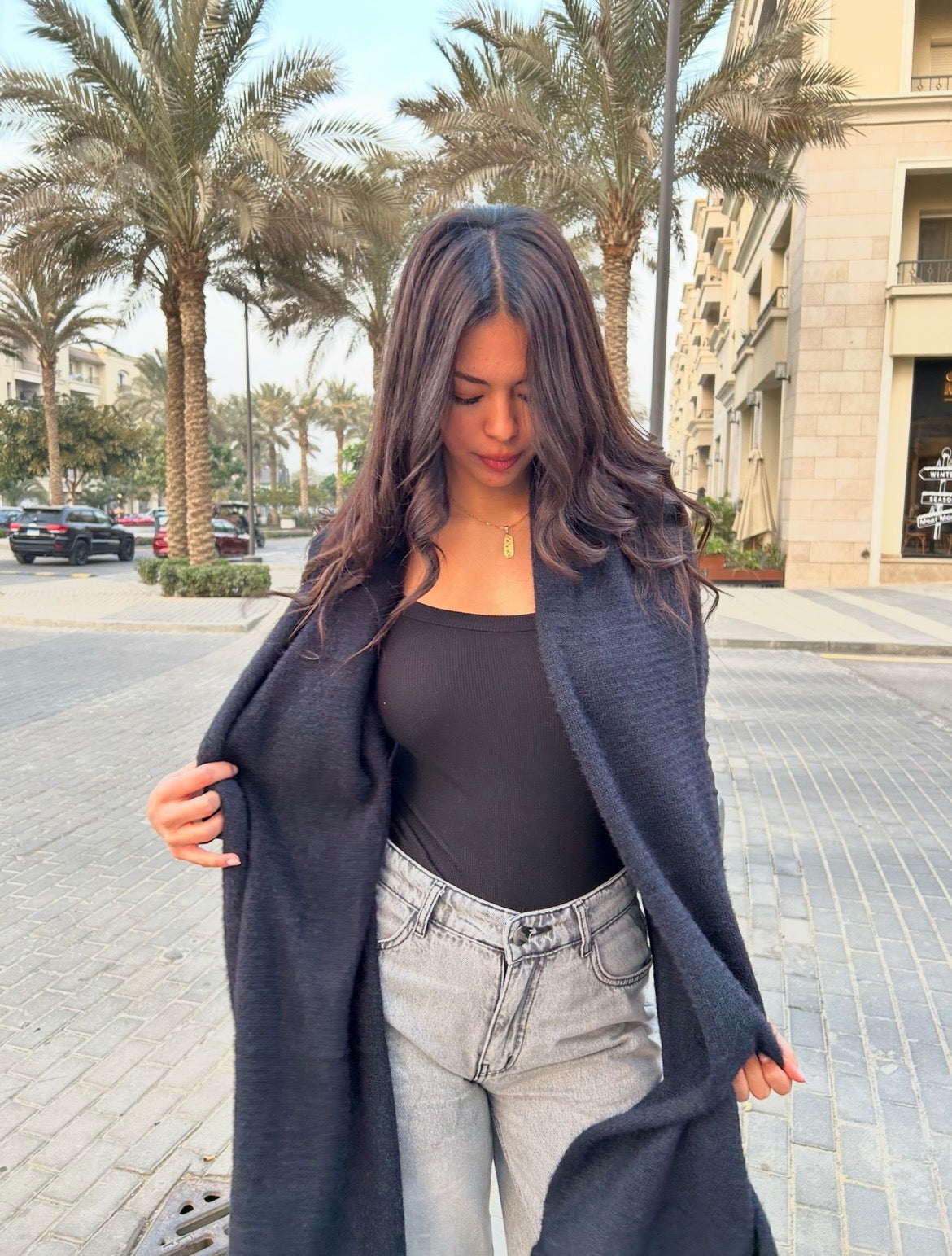 Black Scarf
