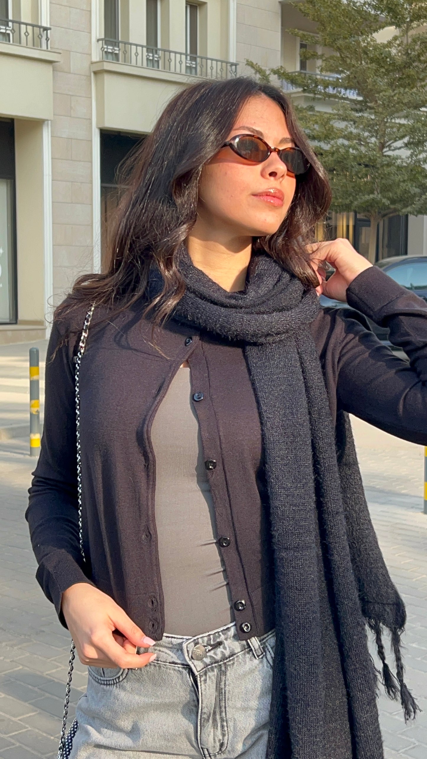 Black Scarf