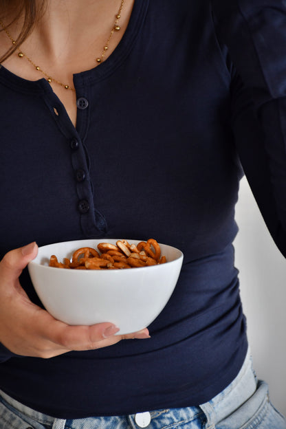 Buttoned Top