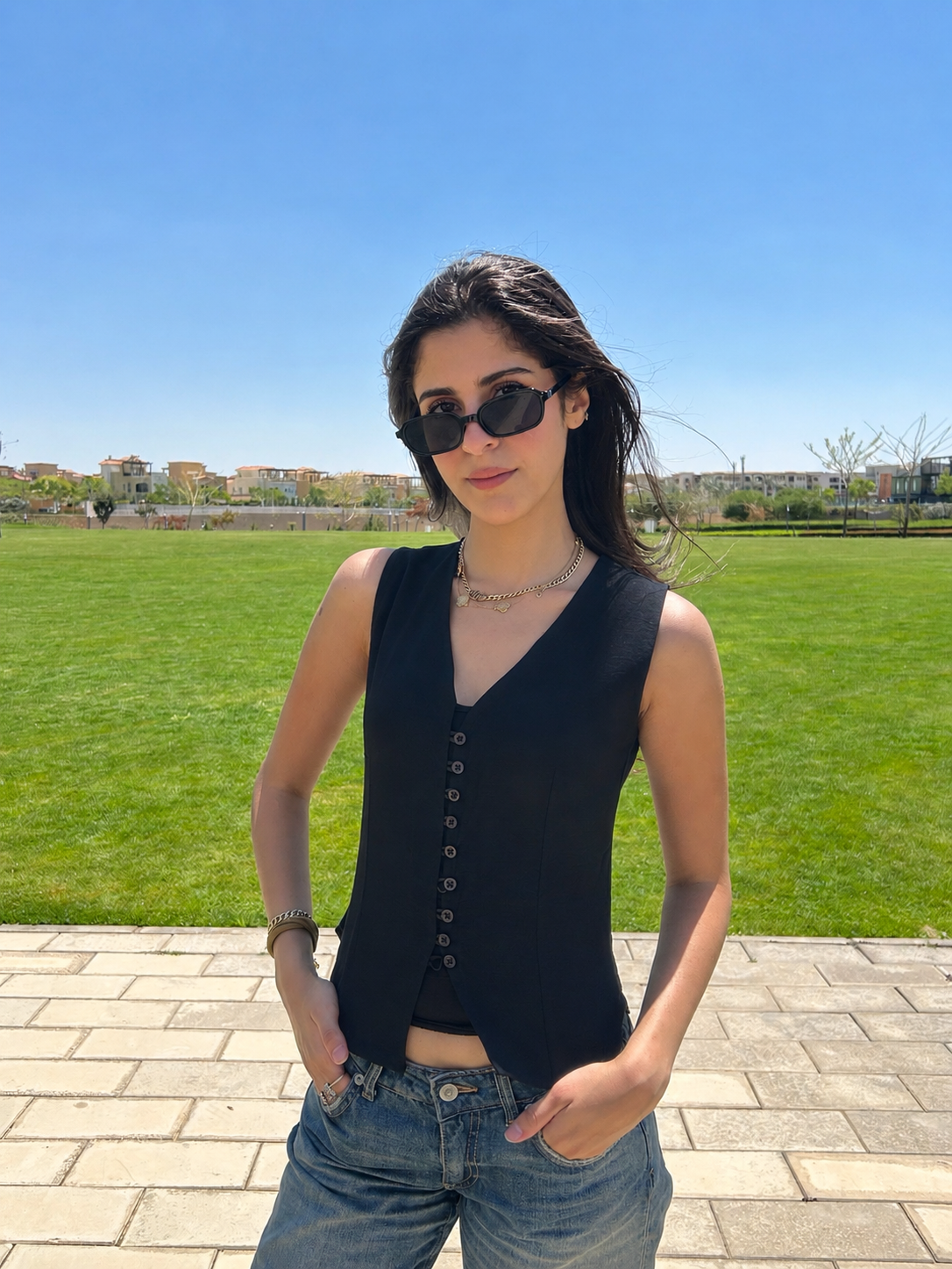 Linen Vest