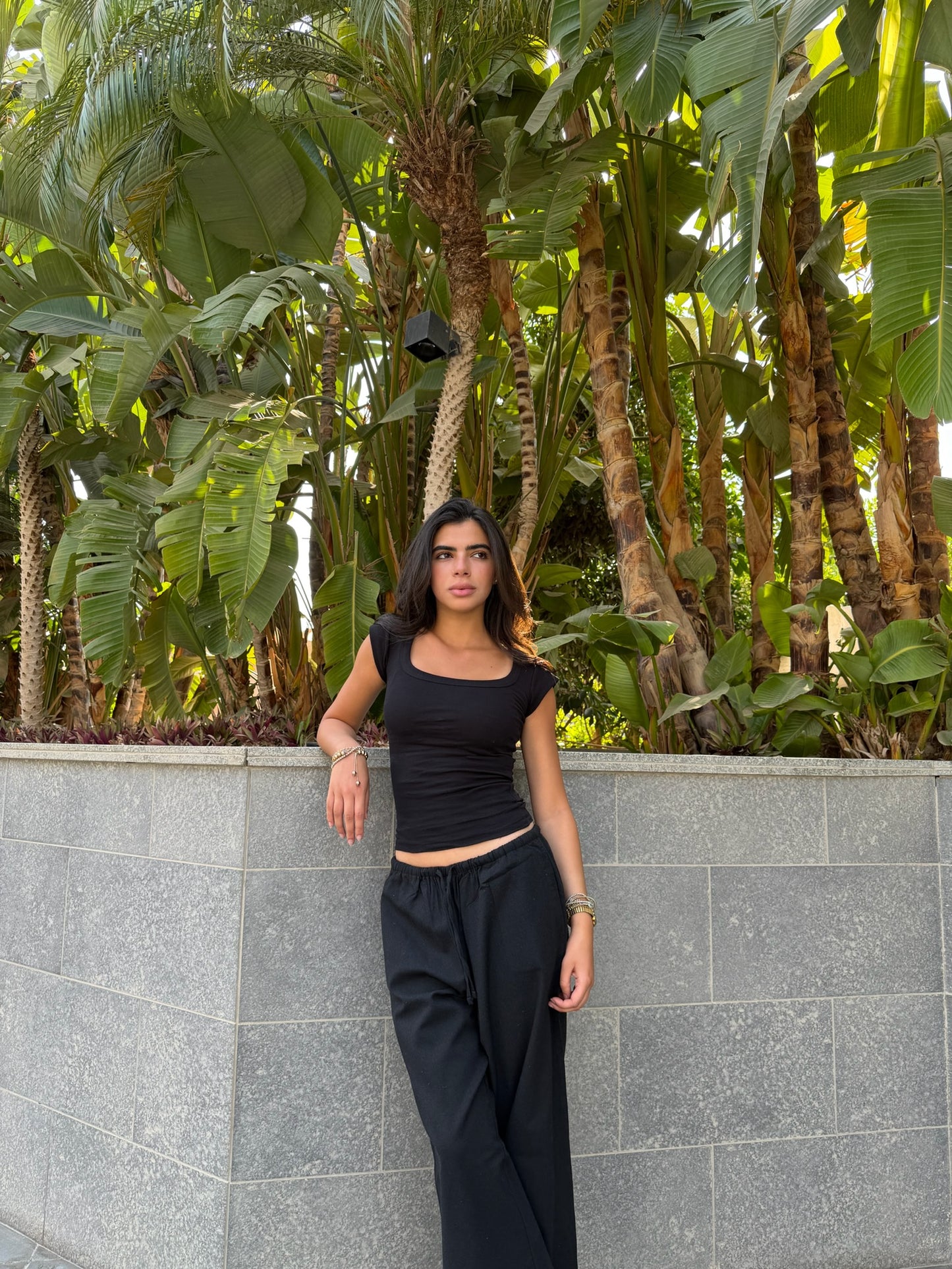 Black Linen Pants