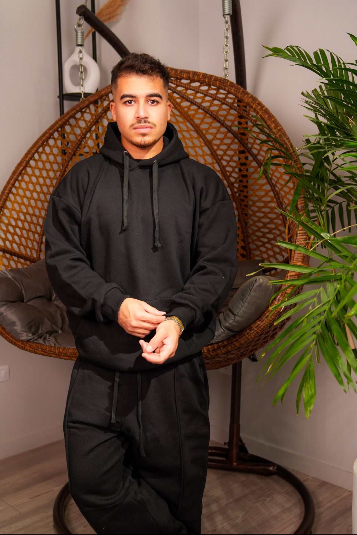 Black Men’s Hoodie