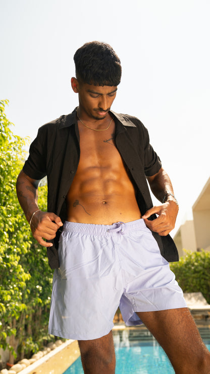 Lavender Swim Shorts
