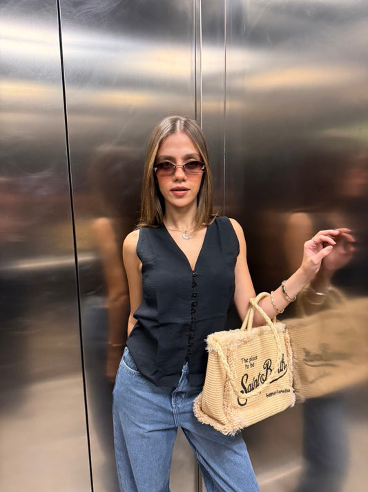 Linen Vest