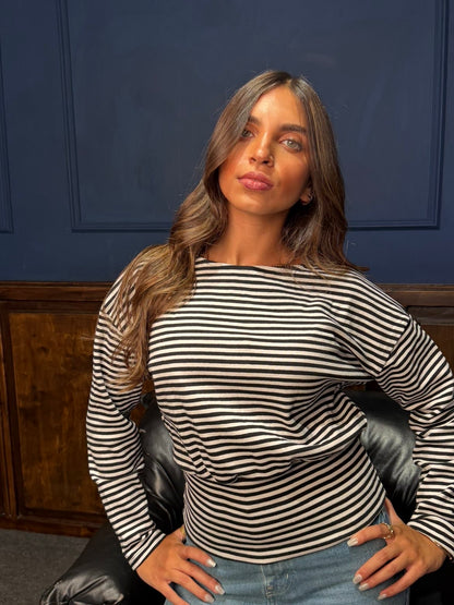 Striped Loose Top