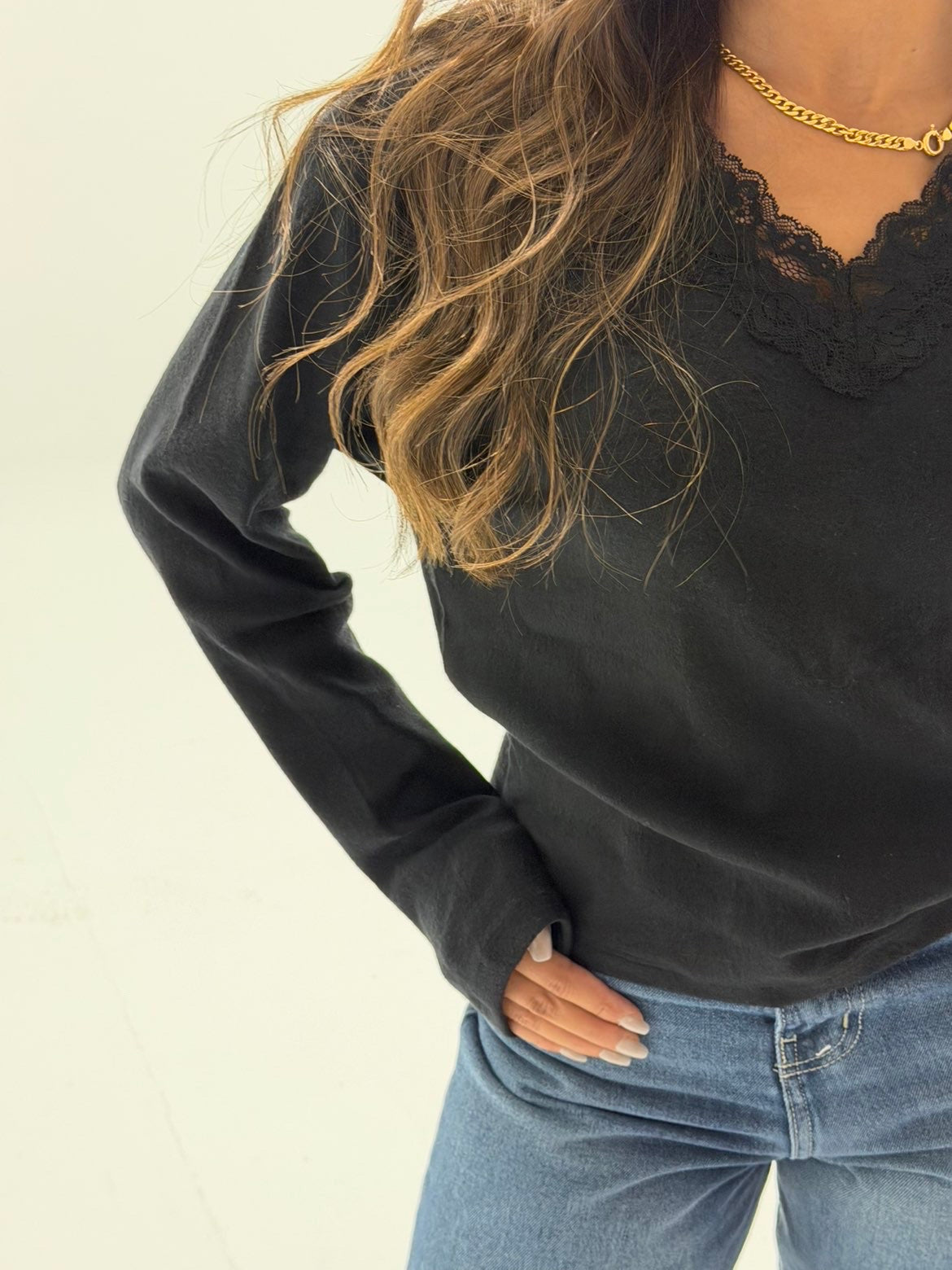 Lace Sweater